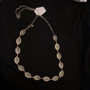 Gold and Blue Women’s belt